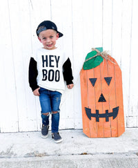 Hey Boo Halloween Sweatshirt