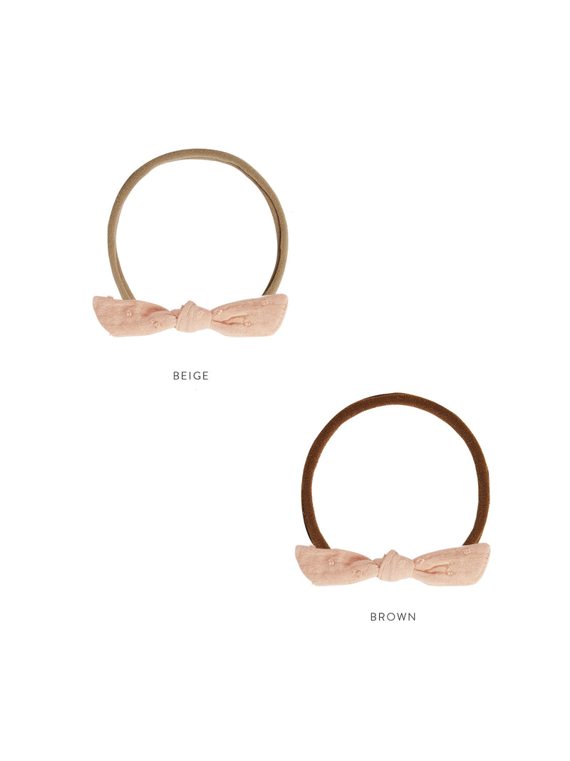 Little Knot Headband || Apricot