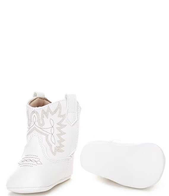 White Western Boot | Infant