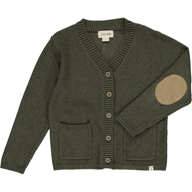 Duncan Cotton Cardigan - Green