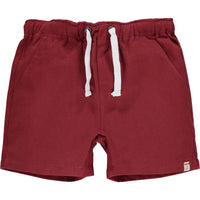 Hugo Twill Shorts | Burgundy
