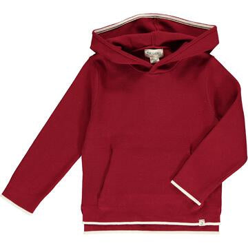 Leiper Hooded Sweater | Red