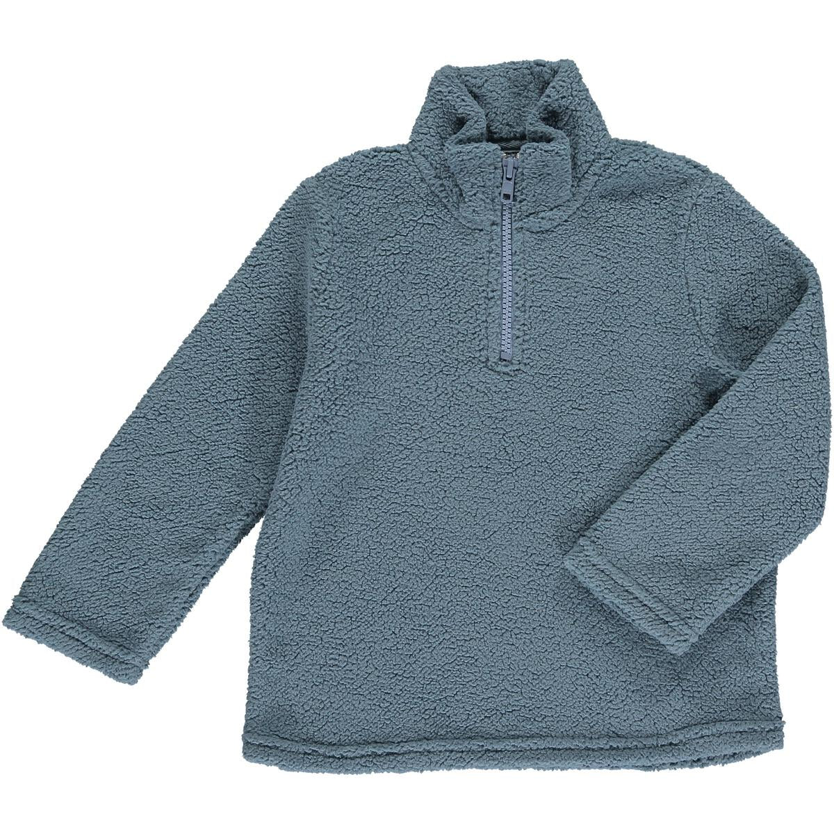 Macchu Sherpa Zip Up - Blue