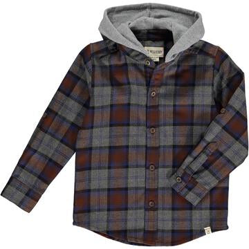 Erin Hooded Woven Shirt
