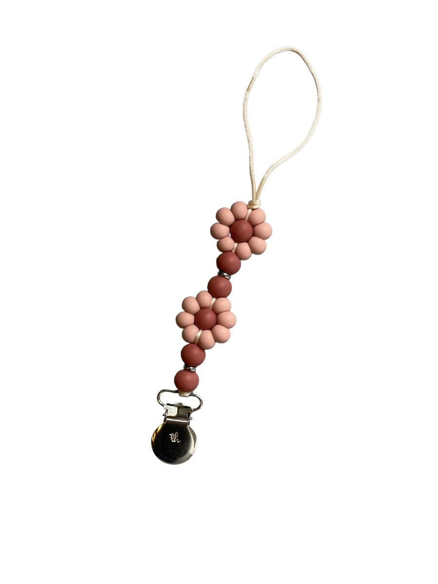 Petite Eva Pacifier & Toy Clip