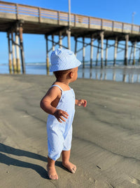 Fisherman Hat - Blue Stripe