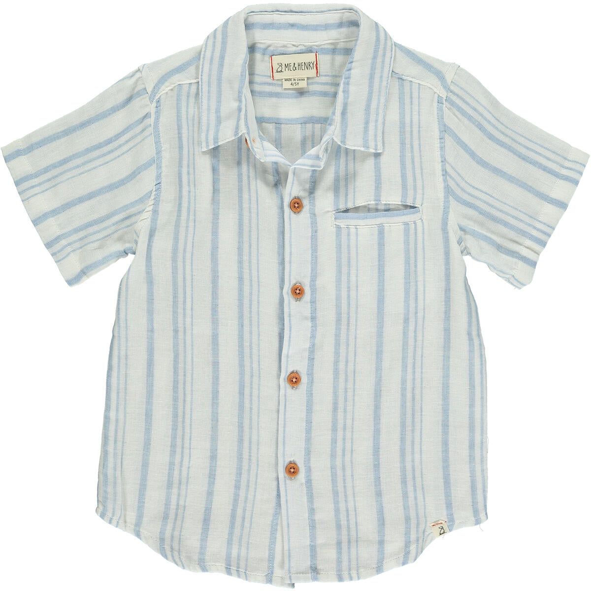 Newport Shirt - Blue/Cream