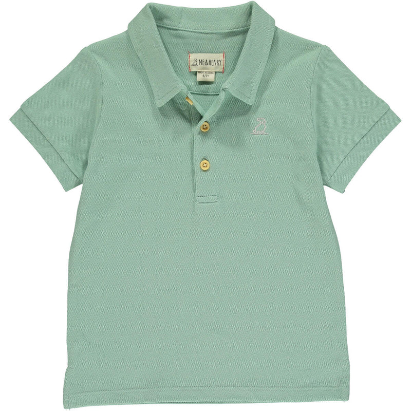 Starboard Polo Shirt - Sage