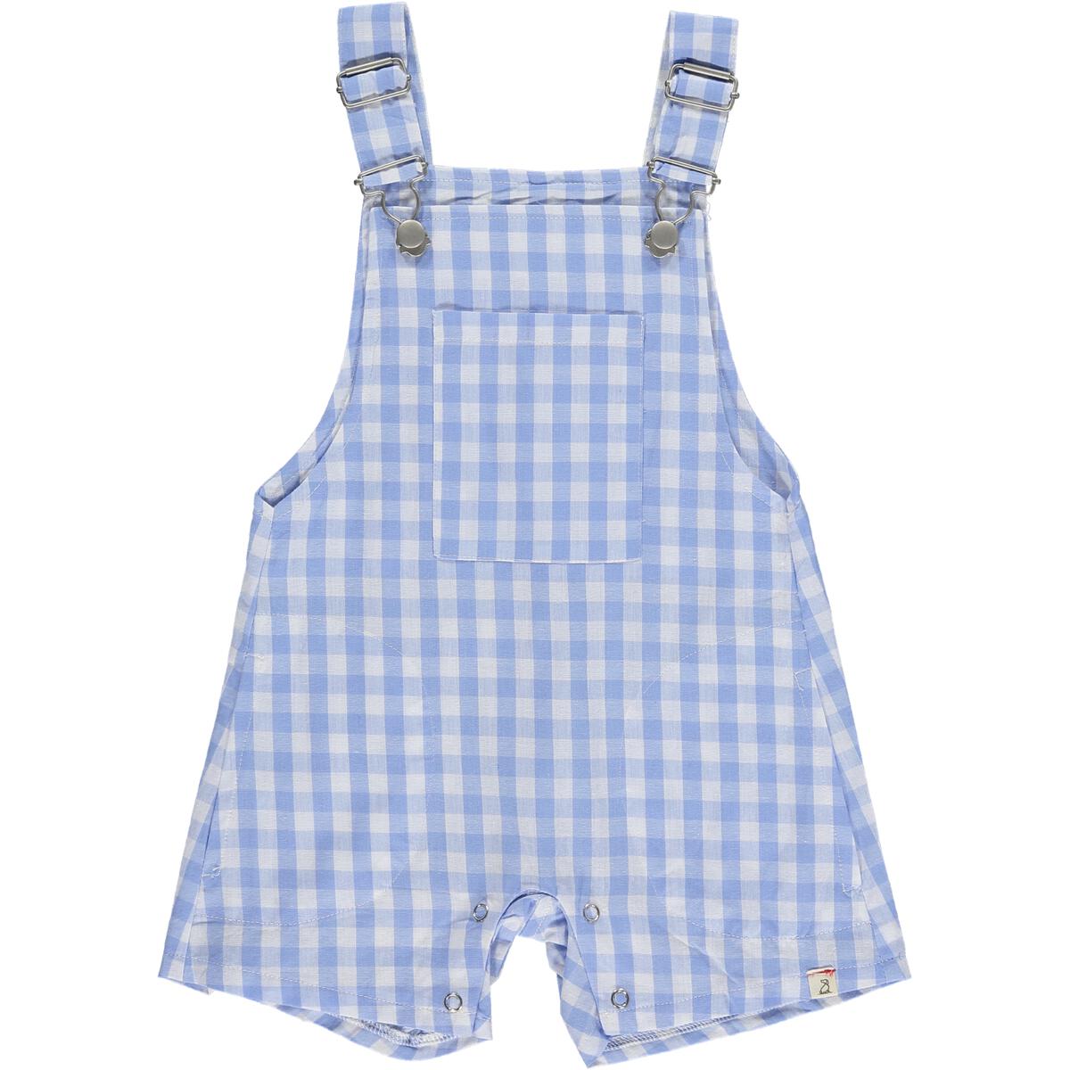 Galleon Overall- Blue Plaid