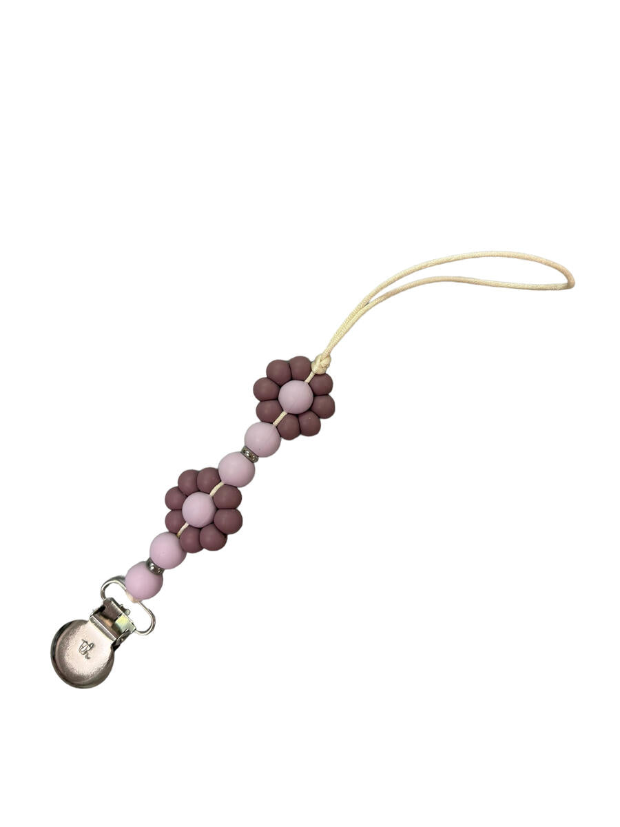 Petite Eva Pacifier & Toy Clip