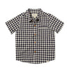 Newlyn Woven Shirt | Navy/White Plaid