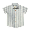 Newport Woven Shirt | Blue/White Stripe