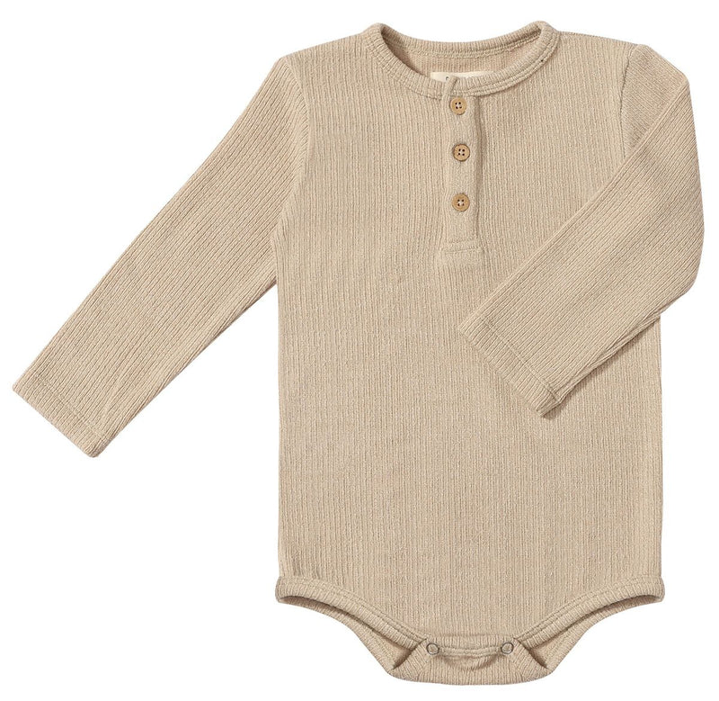 Aynor Henley Onesie | Beige