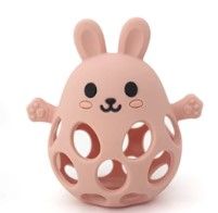 Funny Bunny 3D Silicone Teether