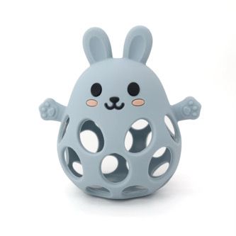 Funny Bunny 3D Silicone Teether