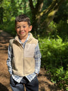 Gilt Beige Sherpa Vest
