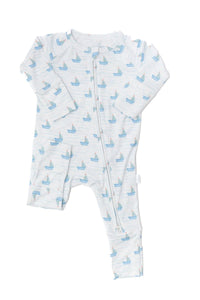 Sail Boats Sleep Romper