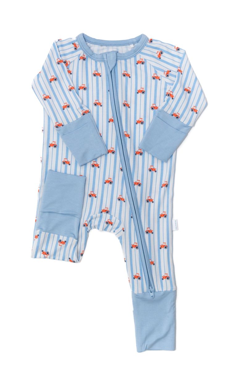 Tractors Sleep Romper