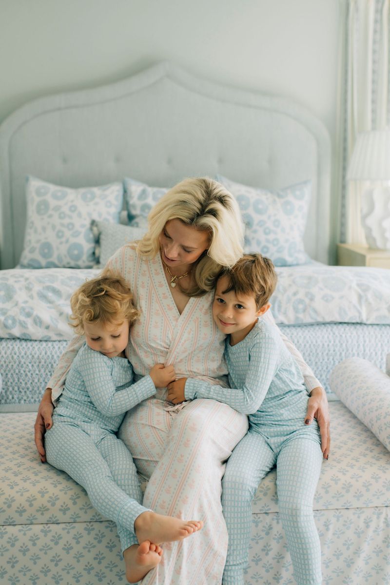 Nellie Howard Ossi X The Uptown Baby Watercolor Basket Weave Romper