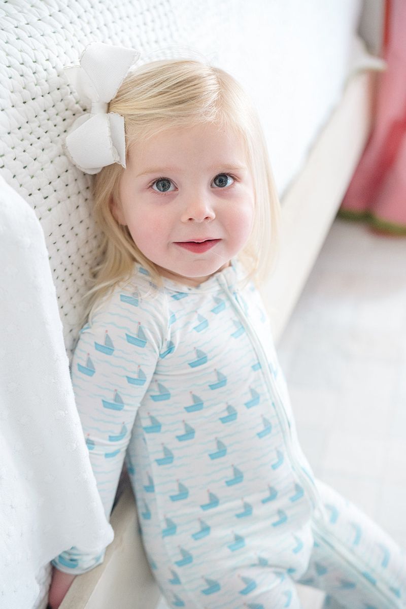Sail Boats Sleep Romper