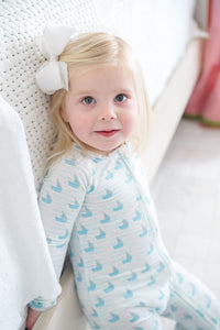 Sail Boats Sleep Romper