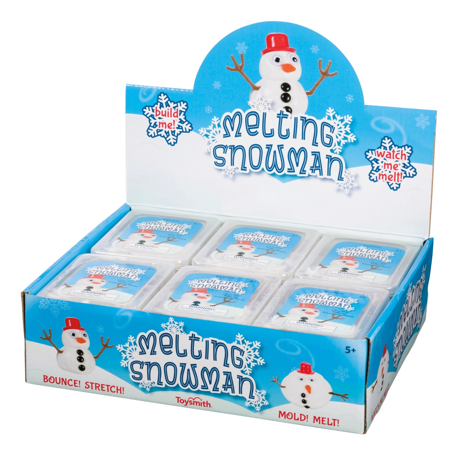 Melting Snowman Putty/Slime Kit