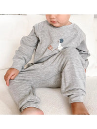 Fleece Jumpsuit || Football goose