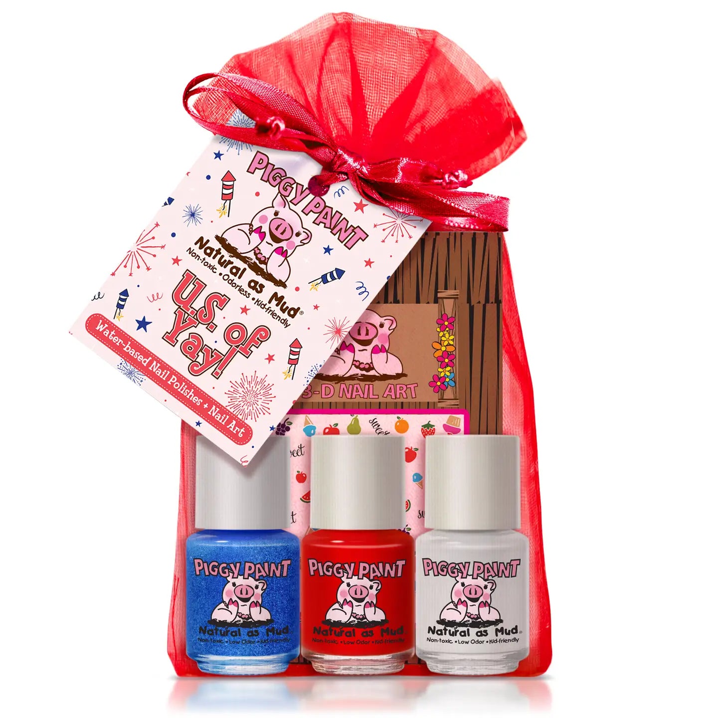 U.S. of Yay! Polish Set Non-Toxic
