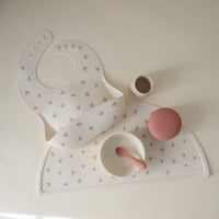 Silicone Baby Bib | Bows
