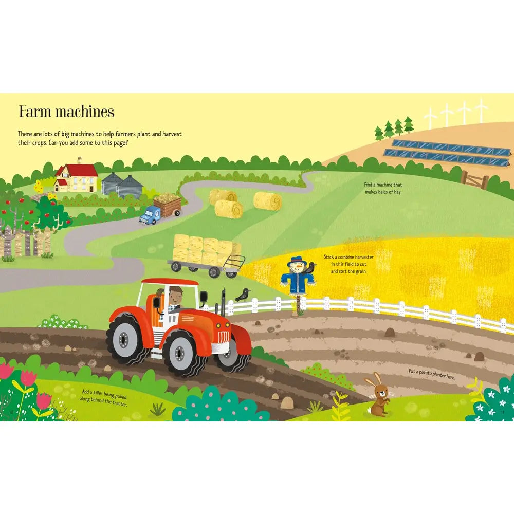 First Sticker Book Farm