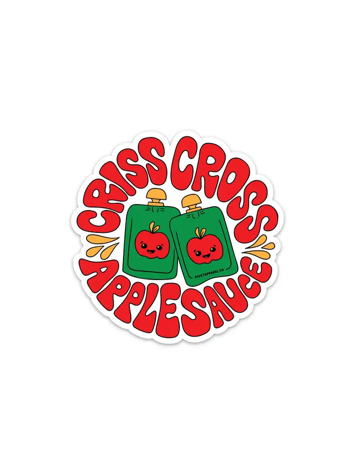 Criss Cross Sticker