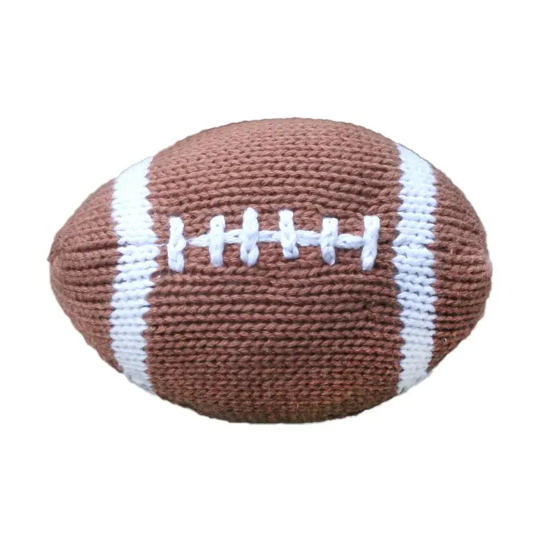 Football Knit Rattle