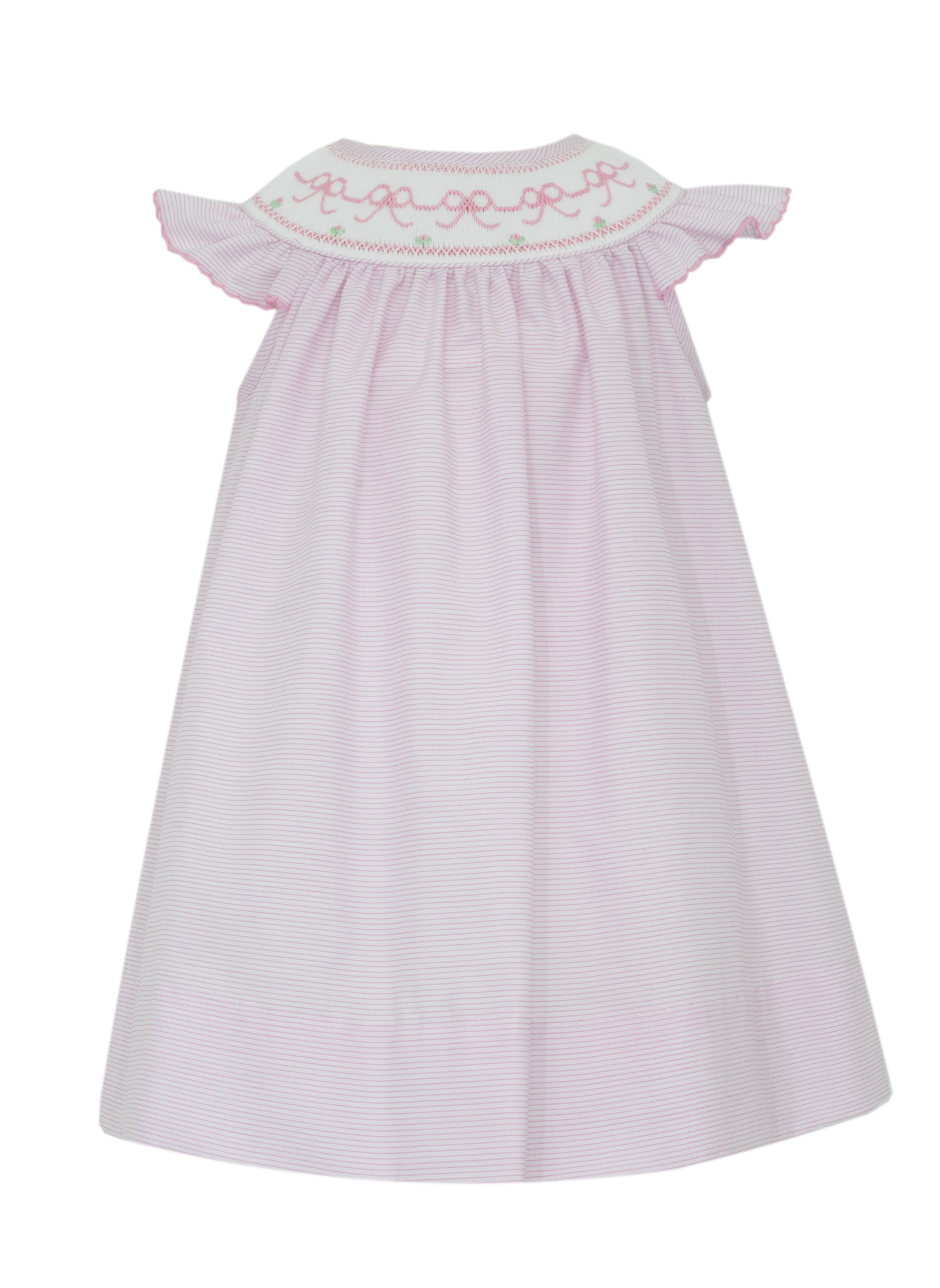 Pink Bows Bishop Dress