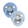 BIBS Pacifier 2 Pack | Sky Blue/Baby Blue