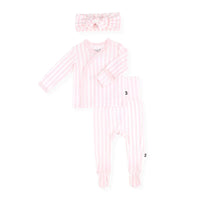 Take Me Home Set with Bow || Small Sakura Stripe