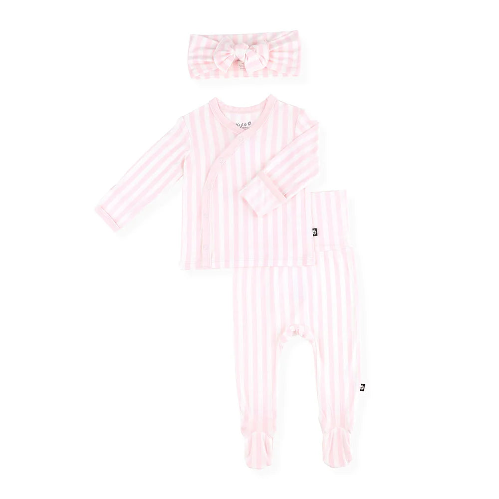 Take Me Home Set with Bow || Small Sakura Stripe