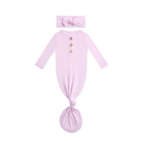 Knotted Gown with Bow Set ||Thistle