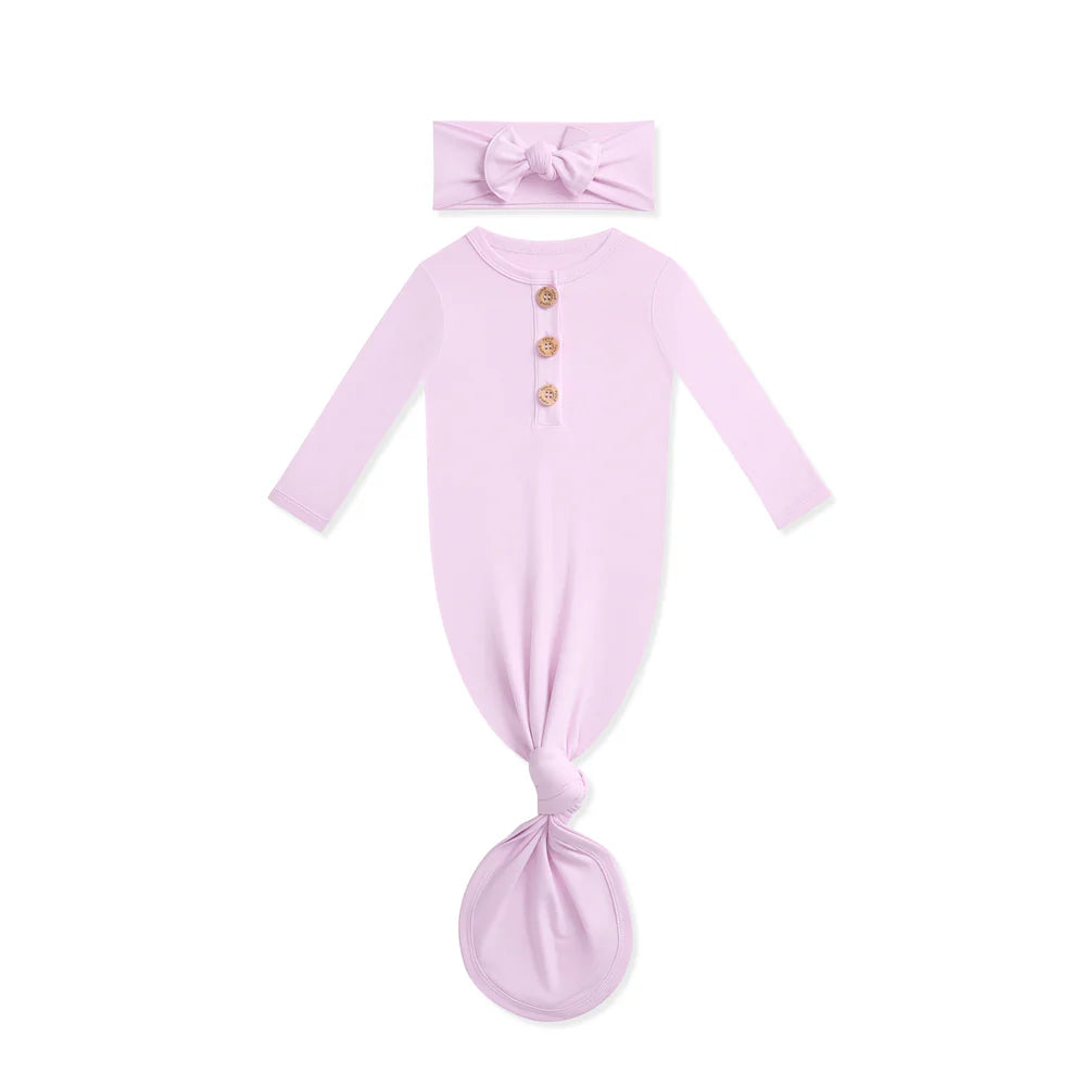 Knotted Gown with Bow Set ||Thistle