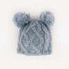 Newborn Pom Pom Beanie | Chambray