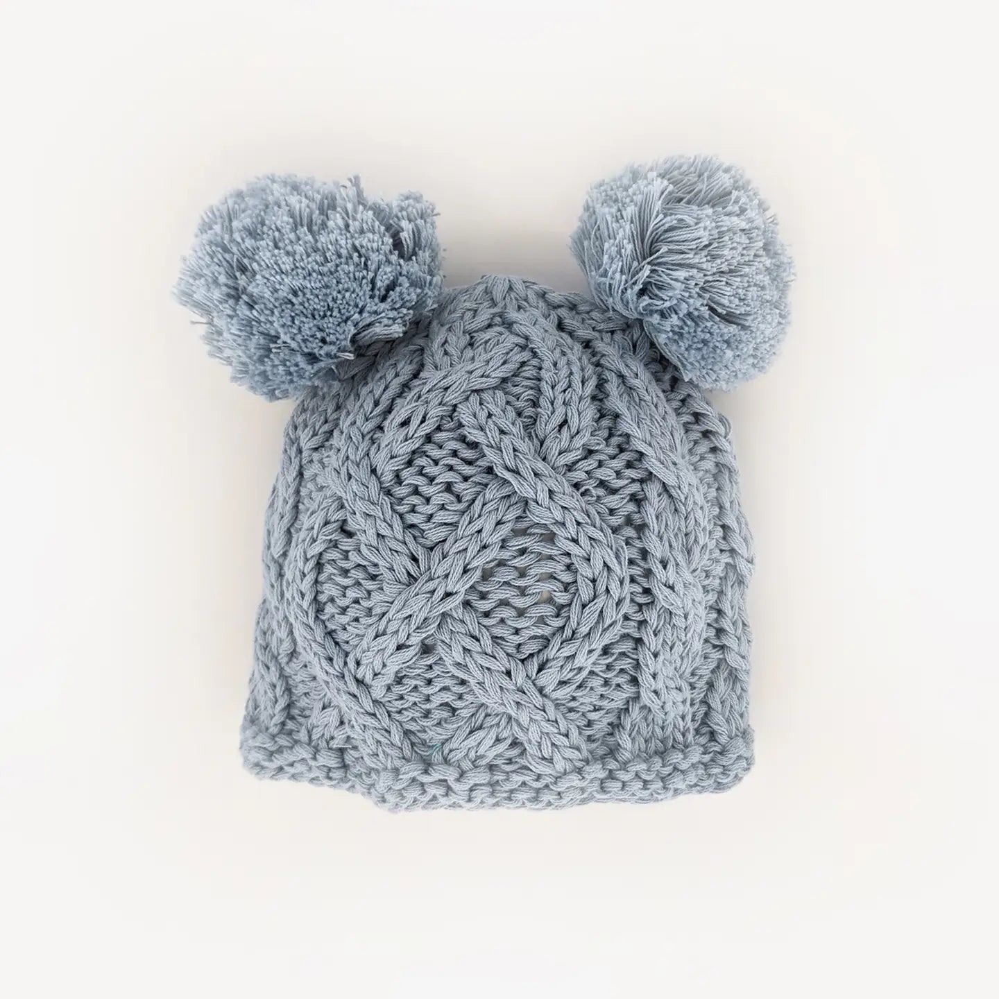Newborn Pom Pom Beanie | Chambray