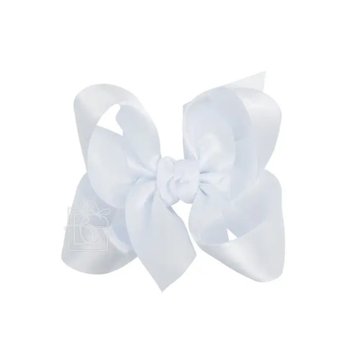 4.5"  Satin Double Knot Bow | Powder Blue