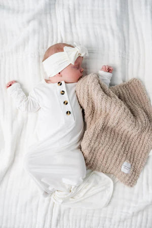 Chenille Lovey - Oatmeal