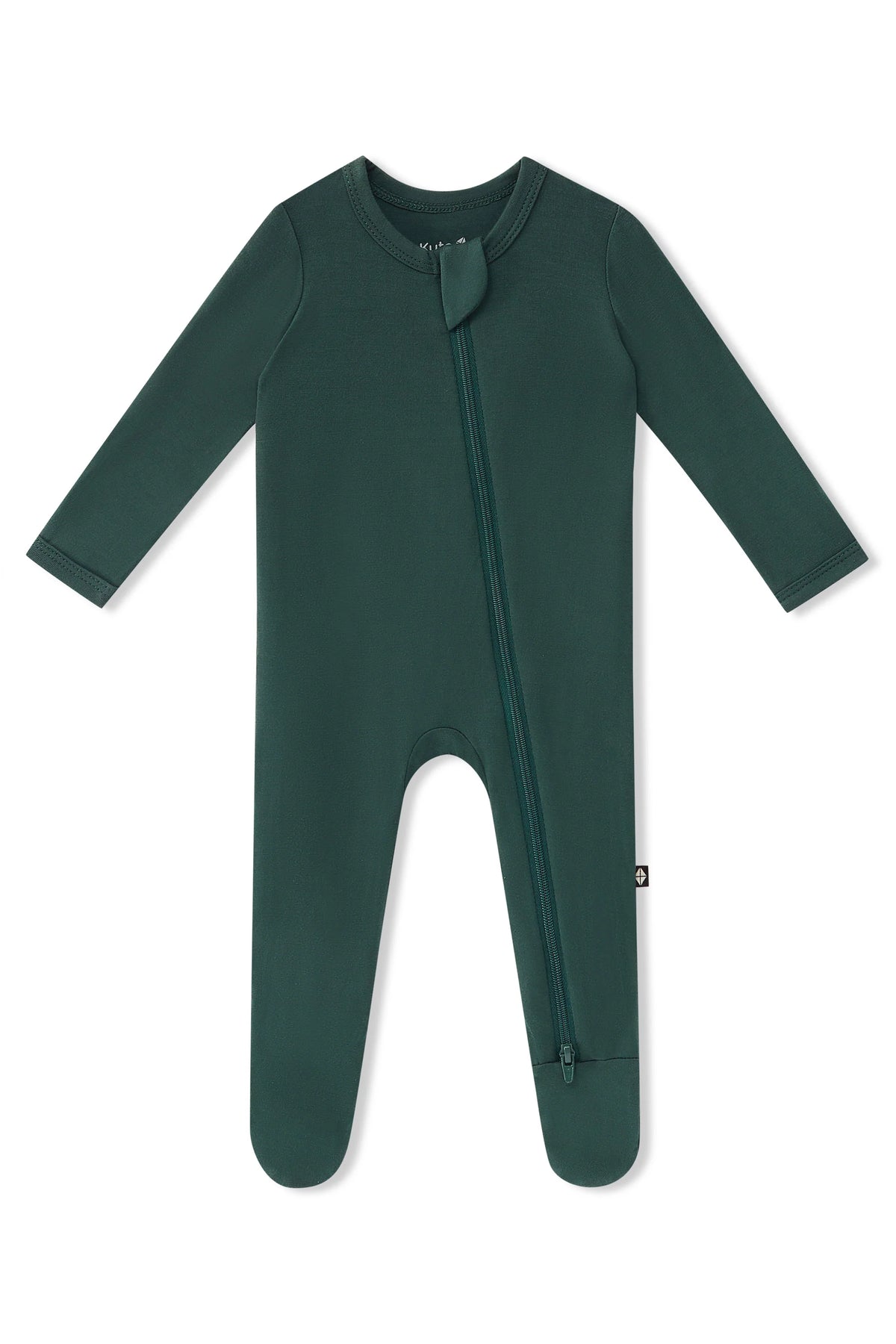 Zippered Footie - Cypress