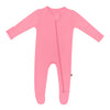 Zippered Footie | Guava