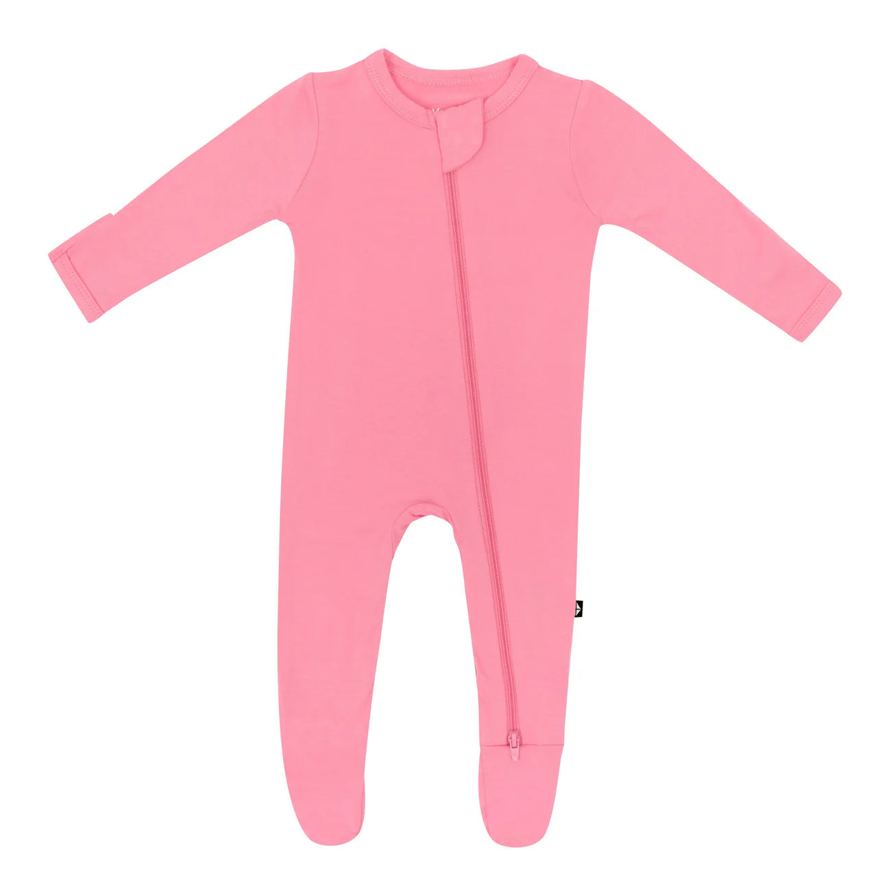 Zippered Footie | Guava