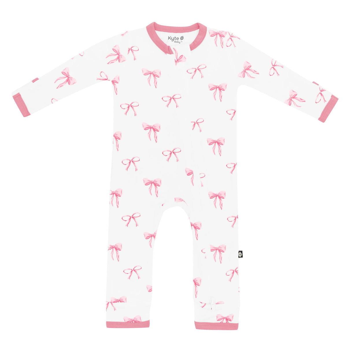 Zippered Romper || Bows