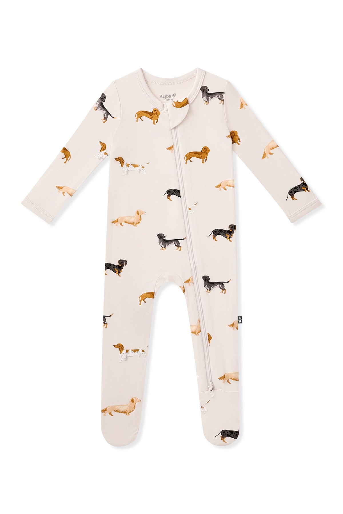 Zippered Footie -Dachshund