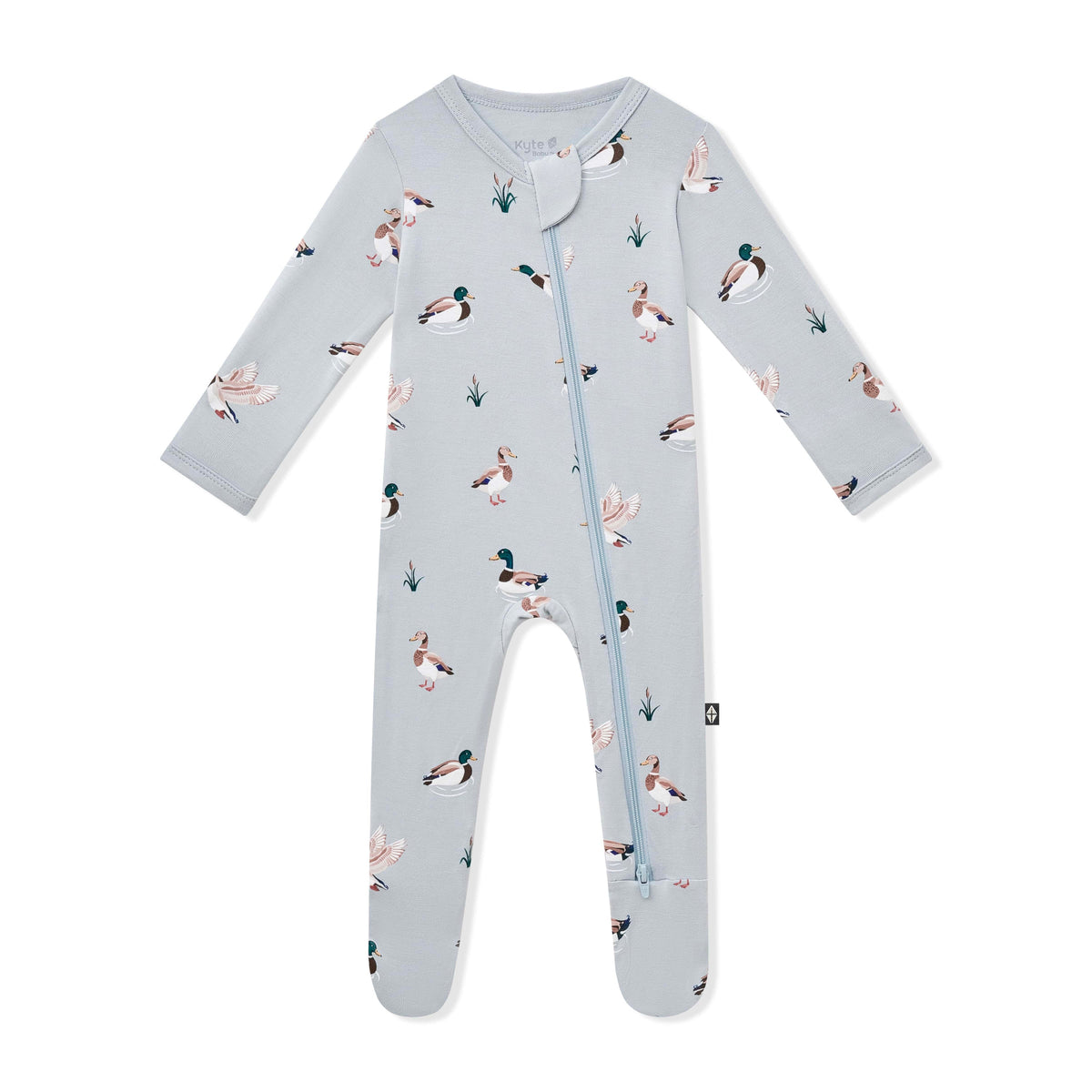 Zippered Footie - Mallard Duck