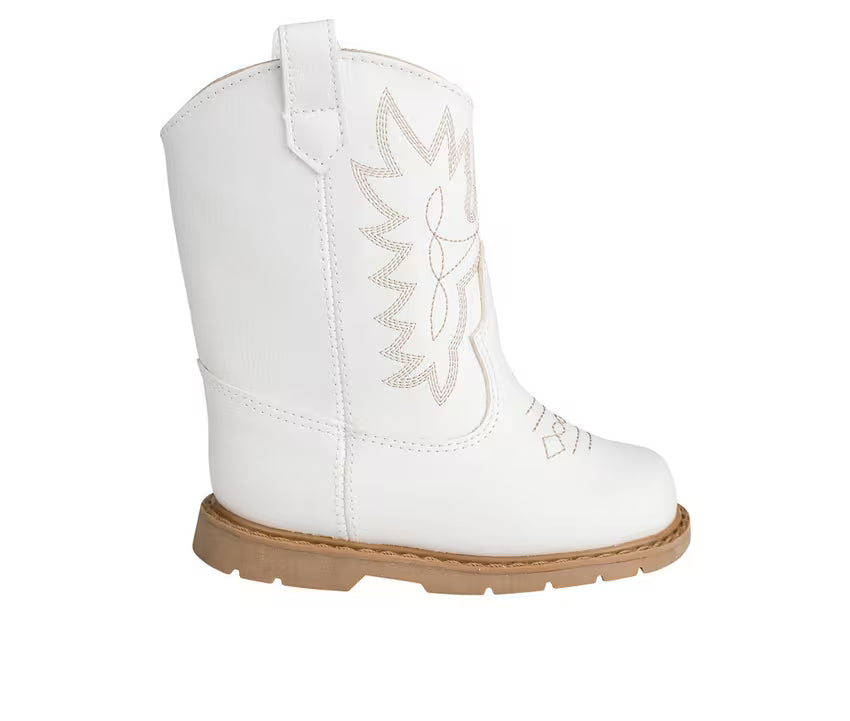 White Western Boot | Toddler