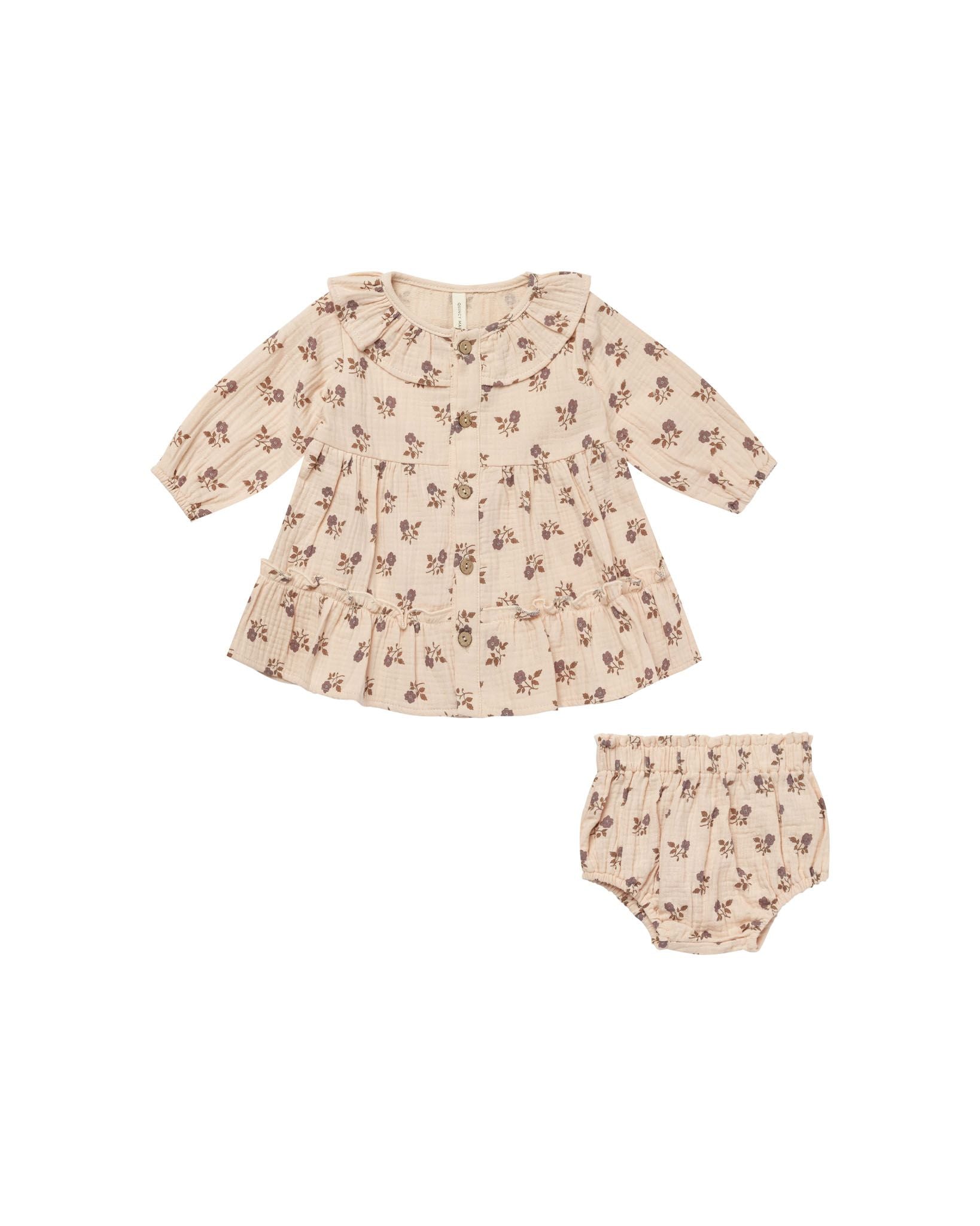 Balloon Sleeve Blouse + Bloomer Set | Fig Flora